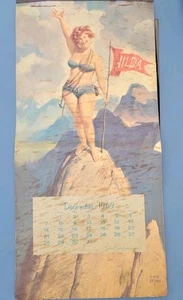 VTG Transco Reproduction Company 1970 Calendar HILDA Illustrations Duane Bryers - Imagen 1 de 18