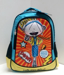 Mochila de carga HS Niñas Bolso escolar Niños Moda Colorido Pop Up 3D 16" *NUEVO* - Imagen 1 de 12