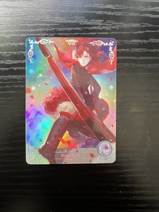 Ruby Rose - RWBY - Goddess Story Secret Rare Holo Foil - Waifu Card 