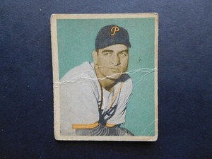 ED STEVENS PITTSBURGH PIRATES 1949 BOWMAN CARD #93