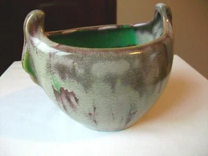 Jarrón jardinera WELLER POTTERY GREENBRIAR 6" COMO NUEVO DIFÍCIL DE ENCONTRAR - Imagen 1 de 12