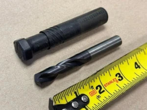 15/32 GUHRING CARBIDE DRILL 05514 1191 R-RT1U K/P 98368, 4" OAL - Picture 1 of 8