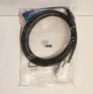 AMX DVI-A Male x 3 RCA Male Video Cable Adapter CC-DVI-RCA3M #FG10-2170-09, 6 ft - Image 1 of 2