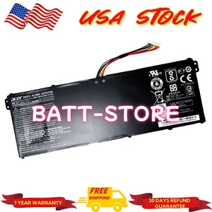 New Genuine 15.2V 48Wh AC14B8K Battery For Acer AC14B3K AC14B7K AC14B8K AP14B8K - Picture 1 of 3
