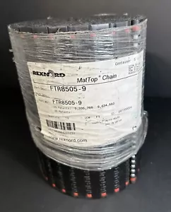 NEW REXNORD FTR8505-9 MATTOP CHAIN (10FT) 9IN - Picture 1 of 2