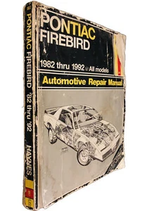 Haynes 867 Pontiac Firebird Owners Workshop Manual 1982 thru 1989 All Models - Picture 1 of 3