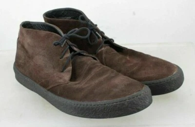 Zapatillas deportivas Armani Jeans para hombre marrón de caña alta de gamuza EUR 46 US 12 Foto 1 de 4