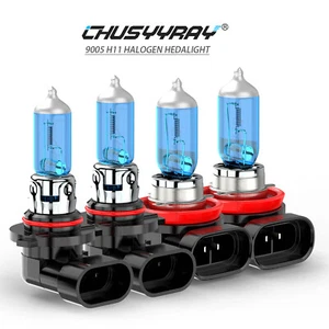 For 2016 2017 2018 Dodge RAM 1500 2500 3500 Halogen Headlights Bulbs Combo - Picture 1 of 15
