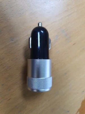 Dual Port USB Car Charger Socket  With Digital Voltage  - Image 1 of 3