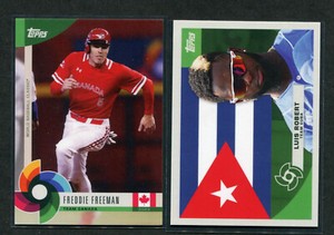 2023 Topps World Baseball Classic Global Stars Complete Your Set You Pick