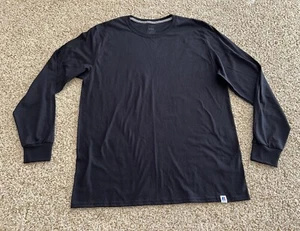 Russell Athletic Herren Langarm T-Shirt schwarz Gr. L - Bild 1 von 9