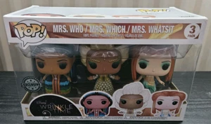Funko Pop! A Wrinkle in Time 3 Pack Mrs Who / Mrs Which / Mrs Whatsit Exclusive - Picture 1 of 7