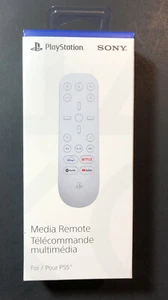 Official Sony Media Remote for PS5 [ White ] NEW - Picture 1 of 5