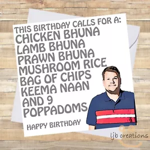 Funny SMITHY Birthday Card Him Her Friend Mate Indian Takeaway Gavin And Stacey - Picture 1 of 3