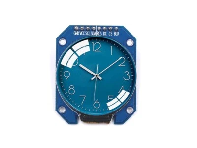 Módulo de color LCD redondo de 1,28 pulgadas GC9A01 para arduino, stm32, frambuesa, mcu, fpga Foto 1 de 4