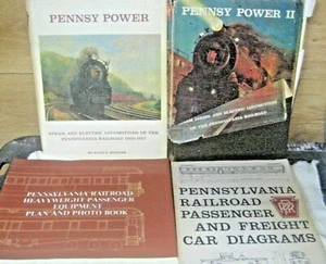 4 BOOK BUNDLE OF THE PENNSYLVANIA RAILROAD, LEARN THE HISTORY OF PRR RAILROAD - Picture 1 of 4