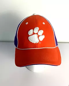 Gorra de bola ajustable Clemson Tigers naranja y púrpura - Imagen 1 de 6