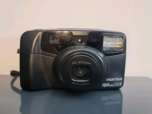 Pentax IQZoom 115-S 35mm Film Point & Shoot Camera - 38mm-115mm Zoom Lens - Picture 1 of 5