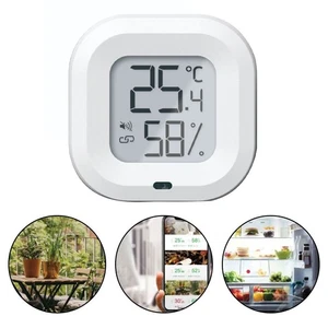Compact Temperature and Humidity Meter for Home and Garden Applications - Afbeelding 1 van 8