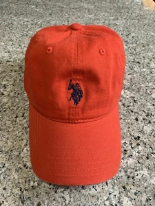 US Polo Assn Baseballmütze rot Ralph Lauren blau bestickt Pony - Bild 1 von 6