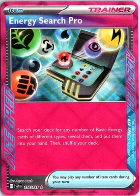 SV08: Surging Sparks #176/191 Energy Search Pro - Image 1 of 2
