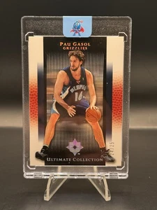 Pau Gasol 2005-06 Cubierta Superior Ultimate Collection ¡Plata!!#’d/25!! Grizzlies HOF - Imagen 1 de 2