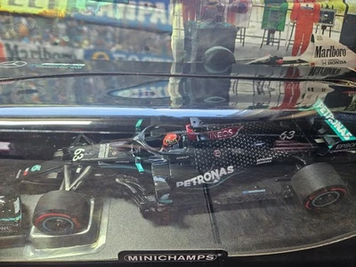 1/18 MINICHAMPS MERCEDES-AMG F1 W11E George Russell Sakhir GP 2020 Ltd Ed - Image 1 of 4