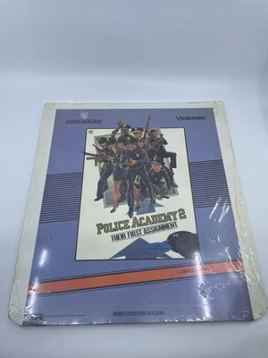 Police Academy 2 ced video disc Steve Gutenberg Bubba Smith David Warner Sealed! - Image 1 of 4