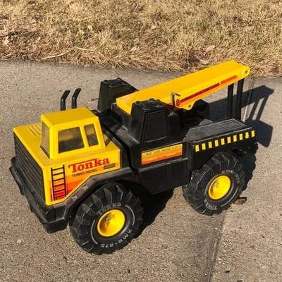 Grúa hidráulica Tonka Mighty de colección Foto 1 de 4