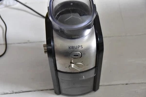 Krups GVX2 Burr Grinder Coffee Bean Grinder Black / Silver - Picture 1 of 4