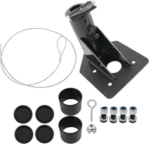 Labwork 12-17 Inch Adjustable Forward Offset Fifth Wheel Adapter To Hitch Goose - Foto 1 di 5