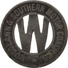 [#411743] Vereinigte Staaten, Woodland & Southern Motor Coach Company, Token