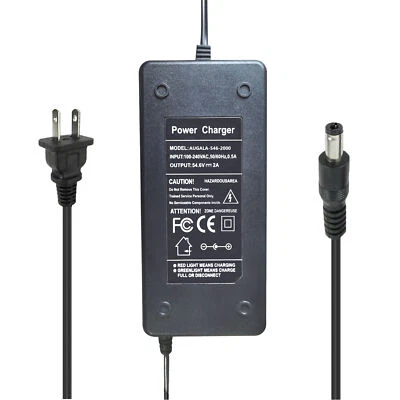 AUGALA AC Adapter For Rad Power RadMission 1 Series 48V eBike Electric Bike DC Charger