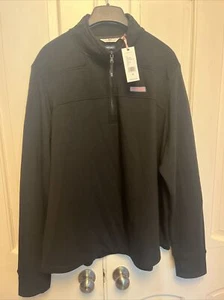 Vineyard Vines $138 Blackwatch Dreamcloth Relaxed Shep Jet Black Sz 3X - Picture 1 of 2