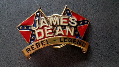 DE COLECCIÓN HEBILLA DE CINTURÓN BRONCE FUNDIDO JAMES DEAN Foto 1 de 2