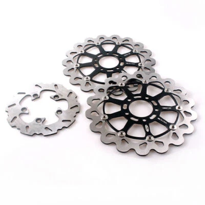 Front Rear Brake Disc Rotor Fit Suzuki TL1000R GSXR 600 GSXR 750 TL1000S 1997-03 Foto 1 de 4