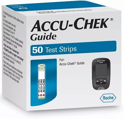 Accu-chek Guide 50 Test Strips EXP: 2025-03-06 • 15.90€