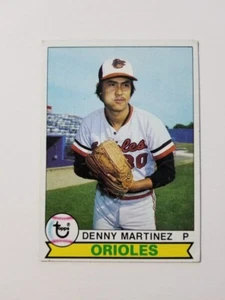 DENNY MARTINEZ 1979 TOPPS BASEBALL CARD #211 BALTIMORE ORIOLES - Picture 1 of 2