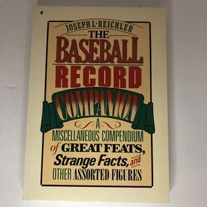 The Baseball Record Companion 1987 by Joseph L. Reichler - Picture 1 of 7