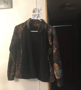 camo fleece jacket Trail Crest Sz Small - Picture 1 of 2