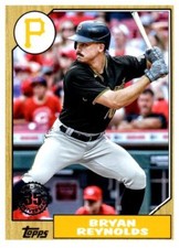 2022 Topps #87TB-14 Bryan Reynolds 1987 Topps Baseball Blue Series Two