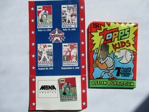 Topps Kids 1992 Unopened Pack, Rusty Greer Pin-Texas - Picture 1 of 4