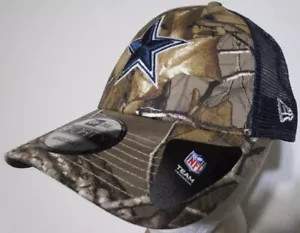 New Era 9Forty Dallas Cowboys Football Mütze Herren Realtree Camo Trucker Mesh Neu mit Etikett - Bild 1 von 8