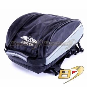 Universal Sportbike Seat Tail Bag Luggage Expandable - Picture 1 of 4