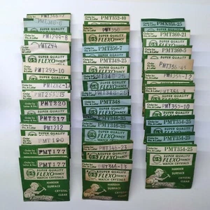 PMT Series G-S Flexo Fancy Watch Part Acrylic Crystal Vintage NOS - Variety G1 - Picture 1 of 35