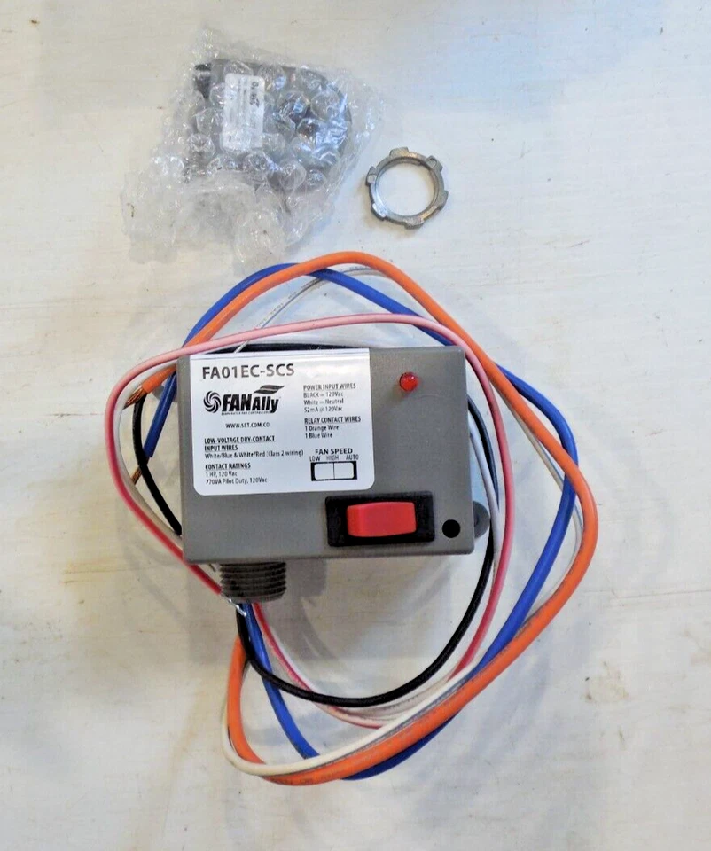 SET Supermarket Energy Technologies FA01EC-SCS FANally 120 Voltios AC NUEVO Foto 1 de 1