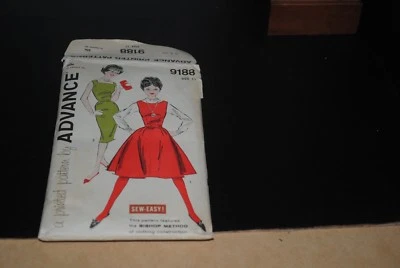 Advance Sewing Pattern 9188 for Teen size 10-16 and Junior Skirts size 11-17 - Image 1 of 2