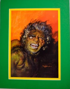 JAMES CAGNEY / HUNCHBACK Of NOTRE DAME PRINT Professionally Matted Basil Gogos - Picture 1 of 1