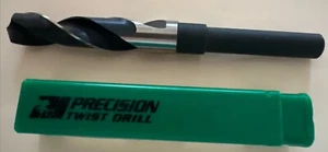 Precision Twist Drill S&D 1/2 Shank High Speed Steel Black +Bright R56 43/64 - Picture 1 of 4