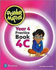 UK Power Maths Year 4 Pupil Practice Book 4C Power Maths Print Pow Fast Shippin